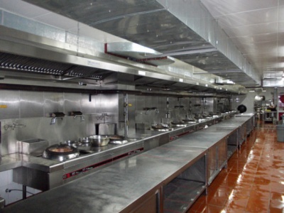 成都食堂厨房烟道清洗 佳馨达单位大型抽油烟机清洗