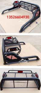 DMAX海拉克斯revo皮卡车带筐龙门架防滚架改装件