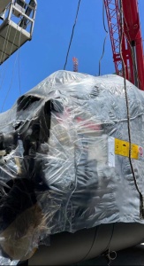 北京起重吊装搬运冷水机组