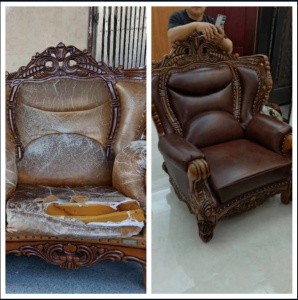 揭阳老家具改造：旧沙发翻新比买新的省一半费用！