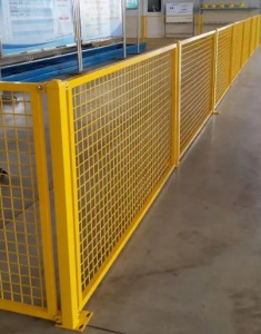 仓库车间隔离网安全防护围栏工厂设备不锈钢护栏网快递分拣隔离网