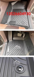 福田火星7/火星9皮卡车TPV易冲洗三防脚垫车垫地毯式地板