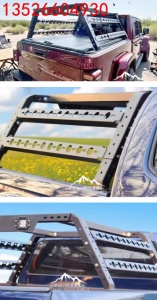 吉普角斗士Jeep皮卡车拓展架龙门架改装货箱龙门架护栏