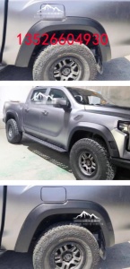 福田火星7皮卡车身轮眉轮毂挡泥板改装件