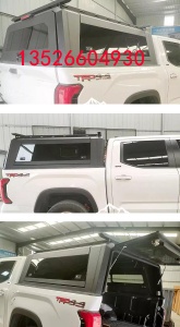 22年新款坦途皮卡车后备箱盖分体推拉窗锰钢高盖尾盖