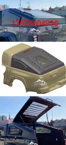 hilux海拉克斯皮卡车锰钢电泳斜盖运动款分体盖