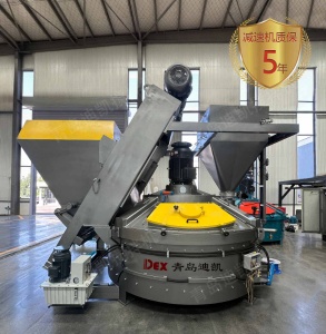 陶瓷透水砖搅拌机立轴驱动无搅拌盲区，高效运转少能源消耗