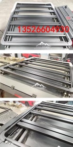 长城炮金刚炮皮卡车盖顶铝合金行李筐架改装