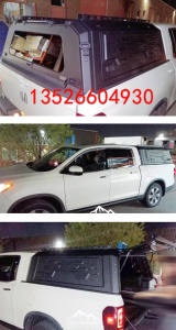 本田Ridgeline皮卡车斗后箱盖铝合金高盖尾箱盖改装