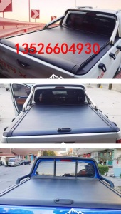 上汽大通t70/t90皮卡车厢后备箱手动卷帘平盖子改装