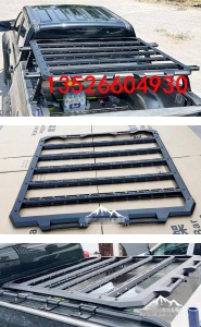 长城炮江铃大道火星皮卡车卷帘搭配行李筐改装