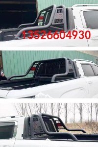 雷达RD5/RD6金刚皮卡车龙门架防滚架驾驶室玻璃防护栏改装