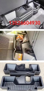 新款道奇公羊RAM1500霸王龙皮卡后排储物盒收纳盒子改装