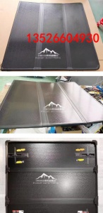 三菱L200/triton皮卡车铝合金硬三折盖改装