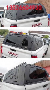 雪佛兰GMC皮卡车三开门高盖锰钢分体拼装后箱盖改装件