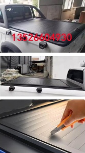 江淮帅铃T6/T8皮卡车后斗手动卷帘盖拉帘平盖改装件