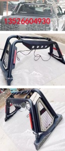 25年坦途皮卡车后备箱带灯龙门架防滚架装饰防护栏改装件