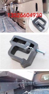 皮卡车后箱盖三开门高盖铁盖玻璃钢后盖固定夹扣卡钳通用配件