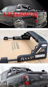 23款游骑侠ranger浪九皮卡车龙门架防滚架防翻架防护栏