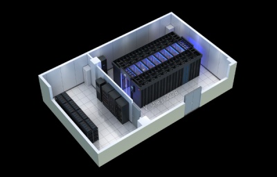 上海机房动环监控_中控室_报告厅效果图制作