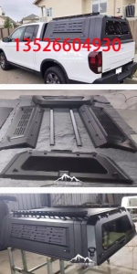 本田山脊线honda Ridgeline皮卡分体三开门高盖后箱盖改装