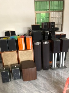 大量回收年底处理的旧音响功放调音台废电器